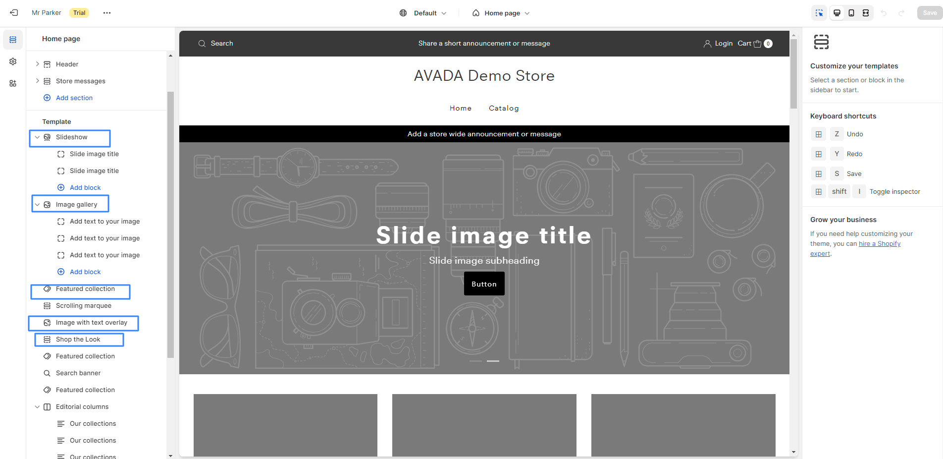 Shopify Theme Underground